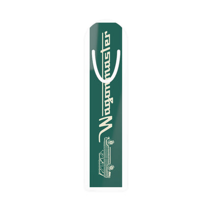 Wagoneer Jeep Bookmark — Metal Page Marker- Hunter Green