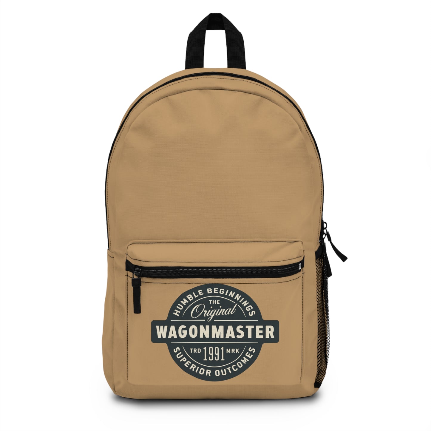 Wagonmaster Vintage Logo Backpack – Retro Outdoor Travel & Everyday Daypack