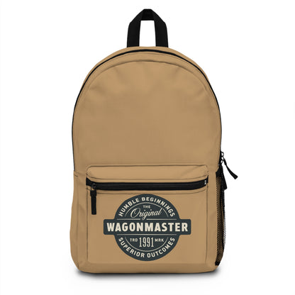 Wagonmaster Vintage Logo Backpack – Retro Outdoor Travel & Everyday Daypack