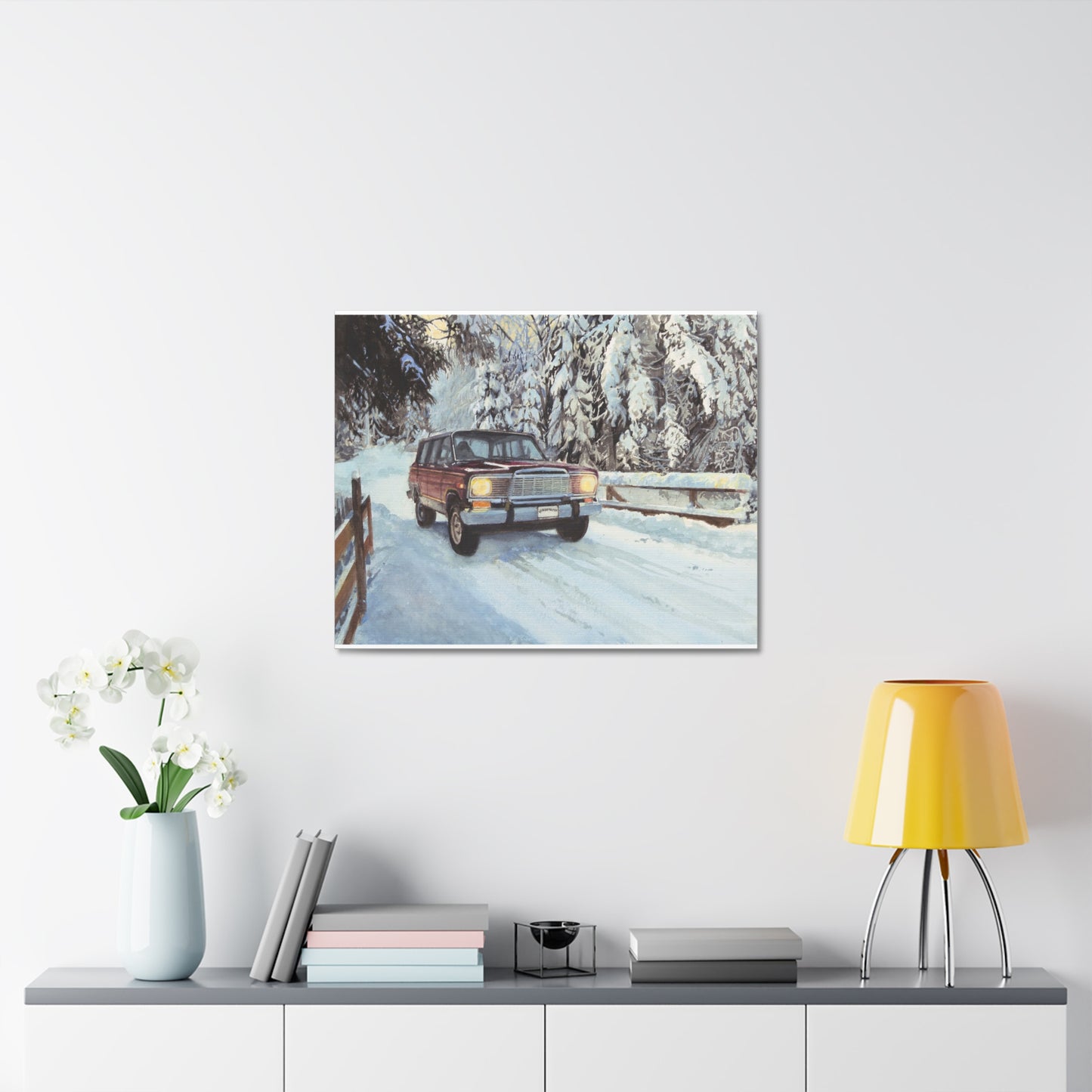 Winter Wonderland Stretched Canvas Art