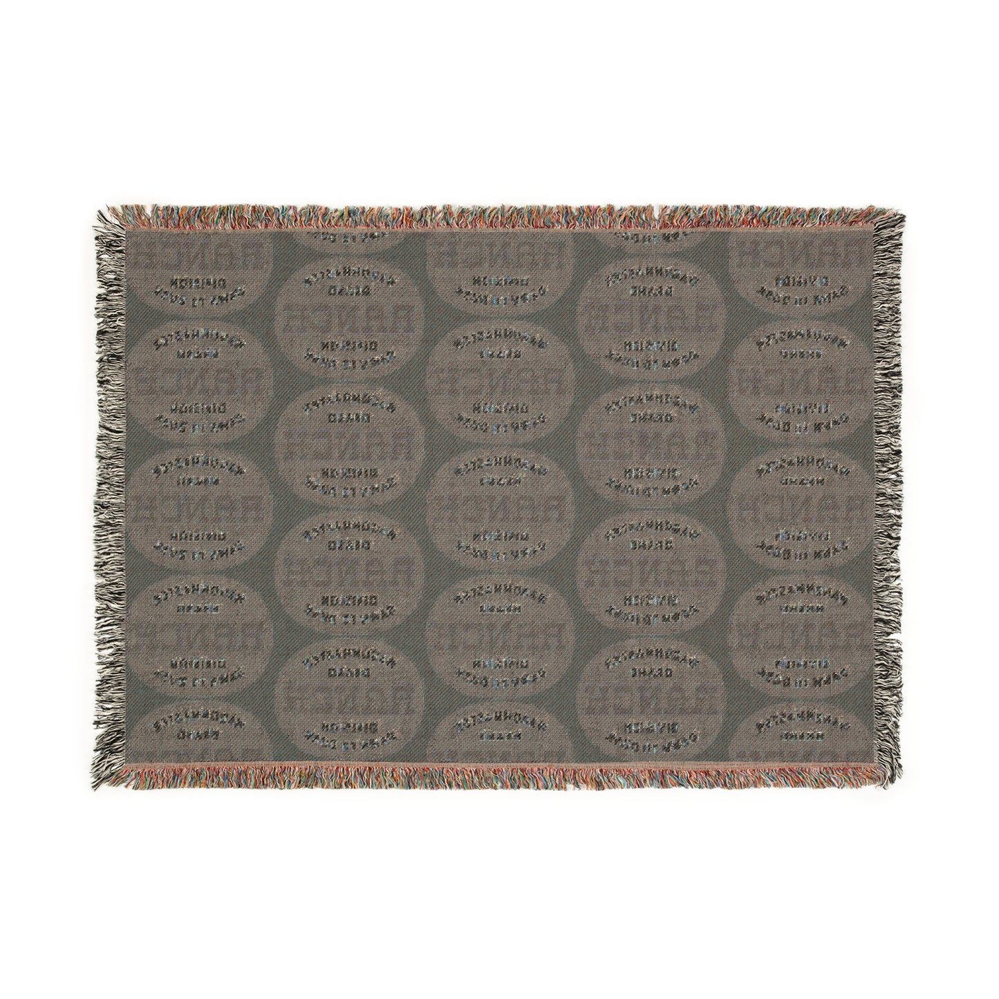 Woven Blanket - Wagonmaster Ranch Logo