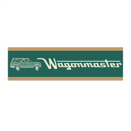 Bumper Sticker — “Wagonmaster” - Green