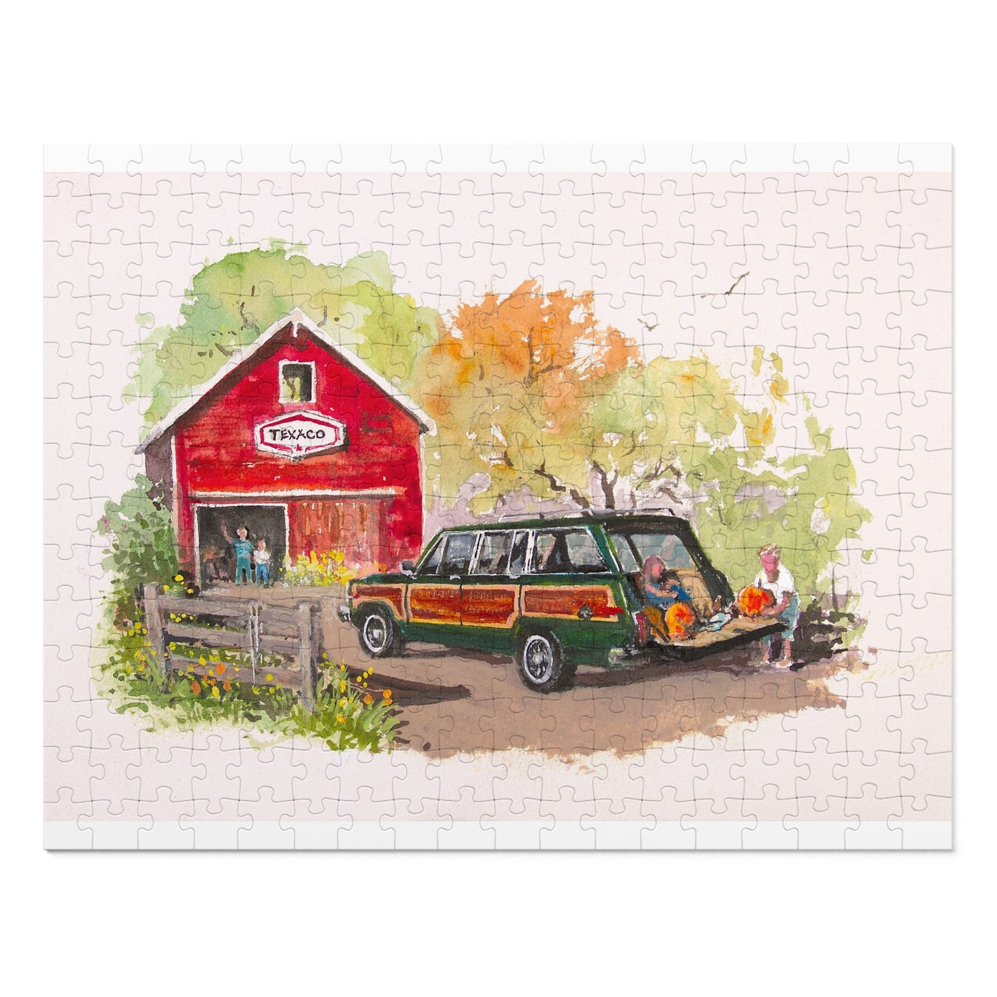 Wagonmaster Jigsaw Puzzle (with Tin)