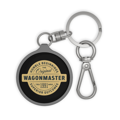 Wagonmaster Keyring Tag – Vintage 'The Original Wagonmaster' Leather-Style Keychain