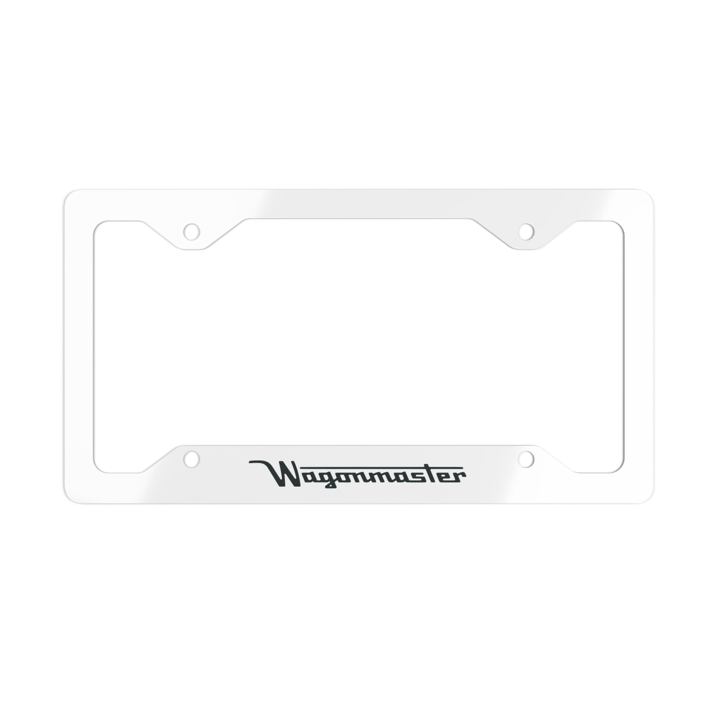 Wagonmaster Metal License Plate Frame