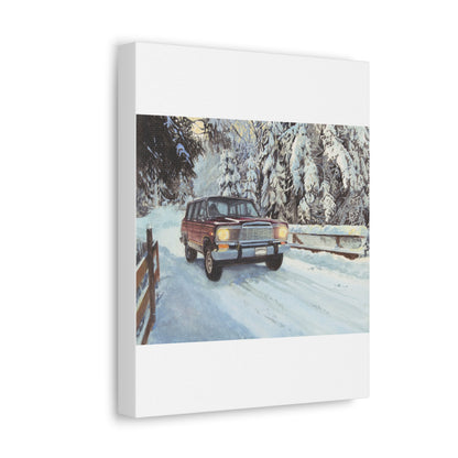 Winter Wonderland Stretched Canvas Art