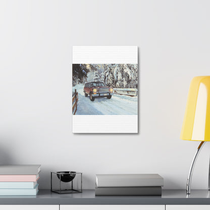 Winter Wonderland Stretched Canvas Art