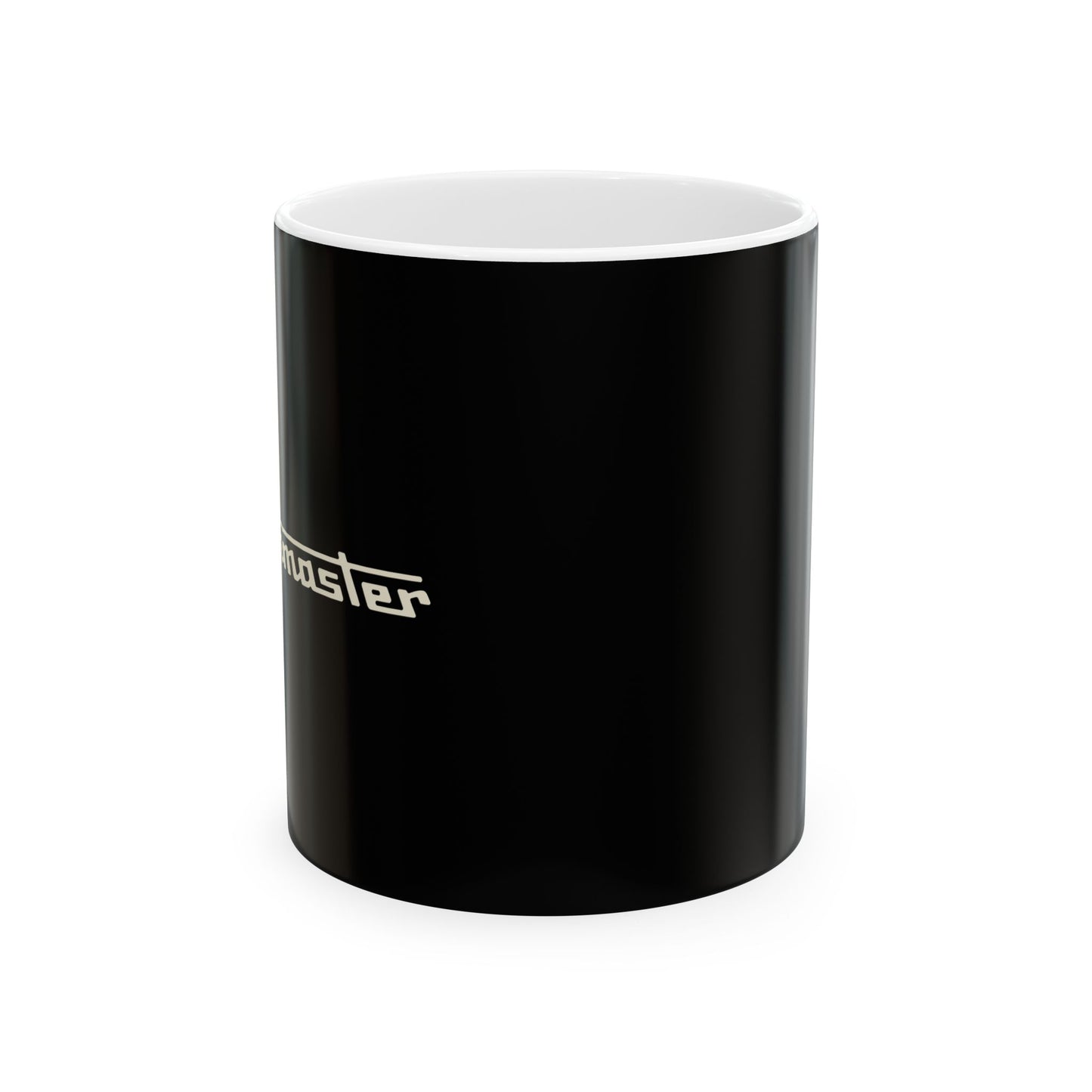 Ceramic Mug — Retro Coffee Cup (11oz/15oz) - Black
