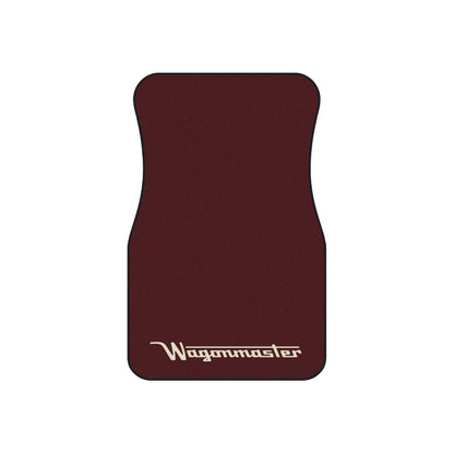 Wagonmaster Custom Fit Floor Mats - Cordovan with Tan Logo