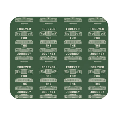 For the Journey Mouse Pad - Hunter Green