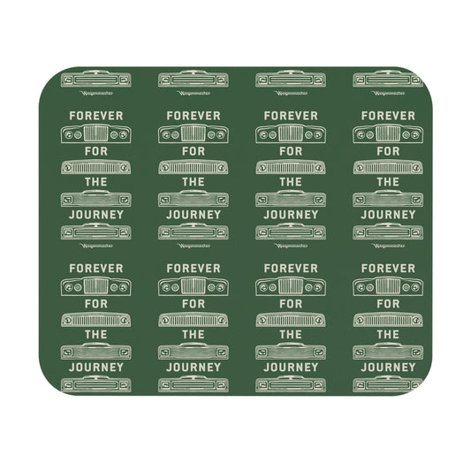 For the Journey Mouse Pad - Hunter Green