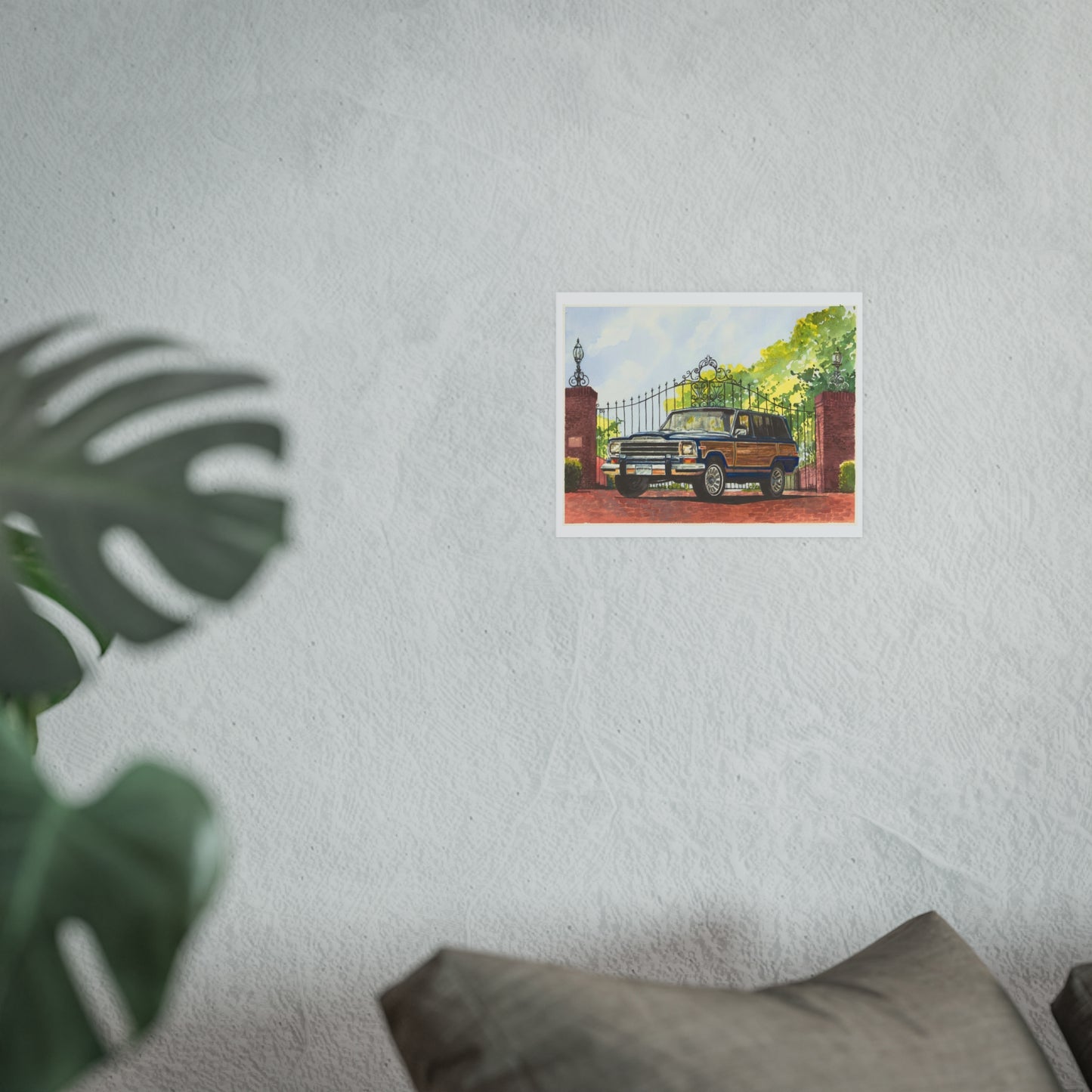 Wagoneer at the Gates Poster - Multiple Sizes Available