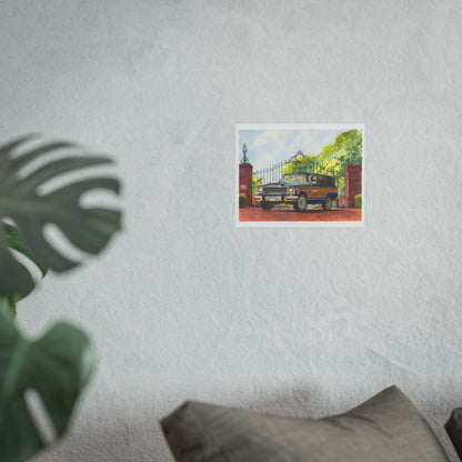 Wagoneer at the Gates Poster - Multiple Sizes Available