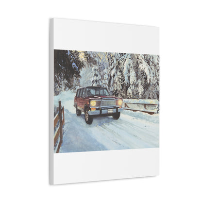 Winter Wonderland Stretched Canvas Art