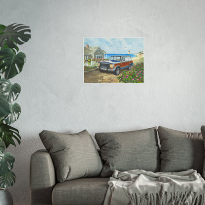 Nantucket Wagoneer Poster - Multiple Sizes Available