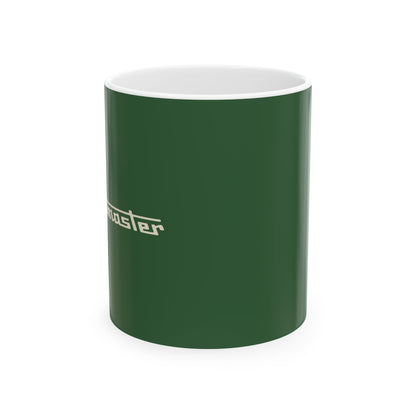 Ceramic Mug — Retro Coffee Cup (11oz/15oz) - Hunter Green