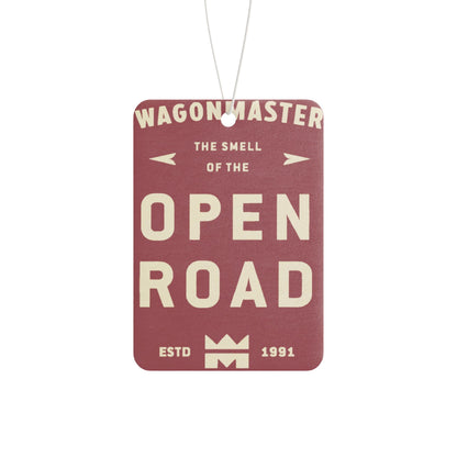 Smell of the Open Road Car Air Freshener — Burgundy