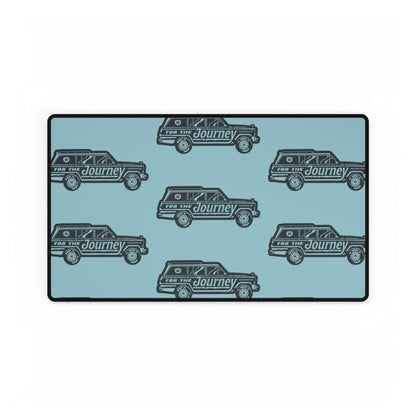 For the Journey Desk Mat — Spinnaker Blue