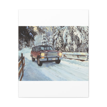 Winter Wonderland Stretched Canvas Art