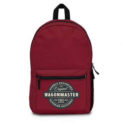 Wagonmaster Vintage Logo Backpack – Retro Outdoor Travel & Everyday Daypack