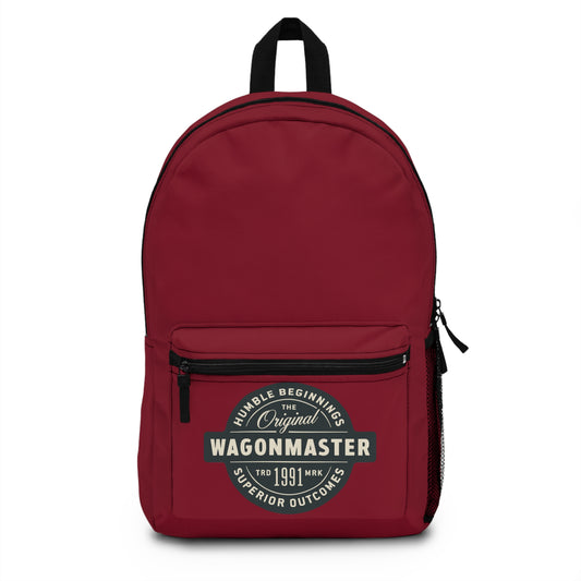 Wagonmaster Vintage Logo Backpack – Retro Outdoor Travel & Everyday Daypack