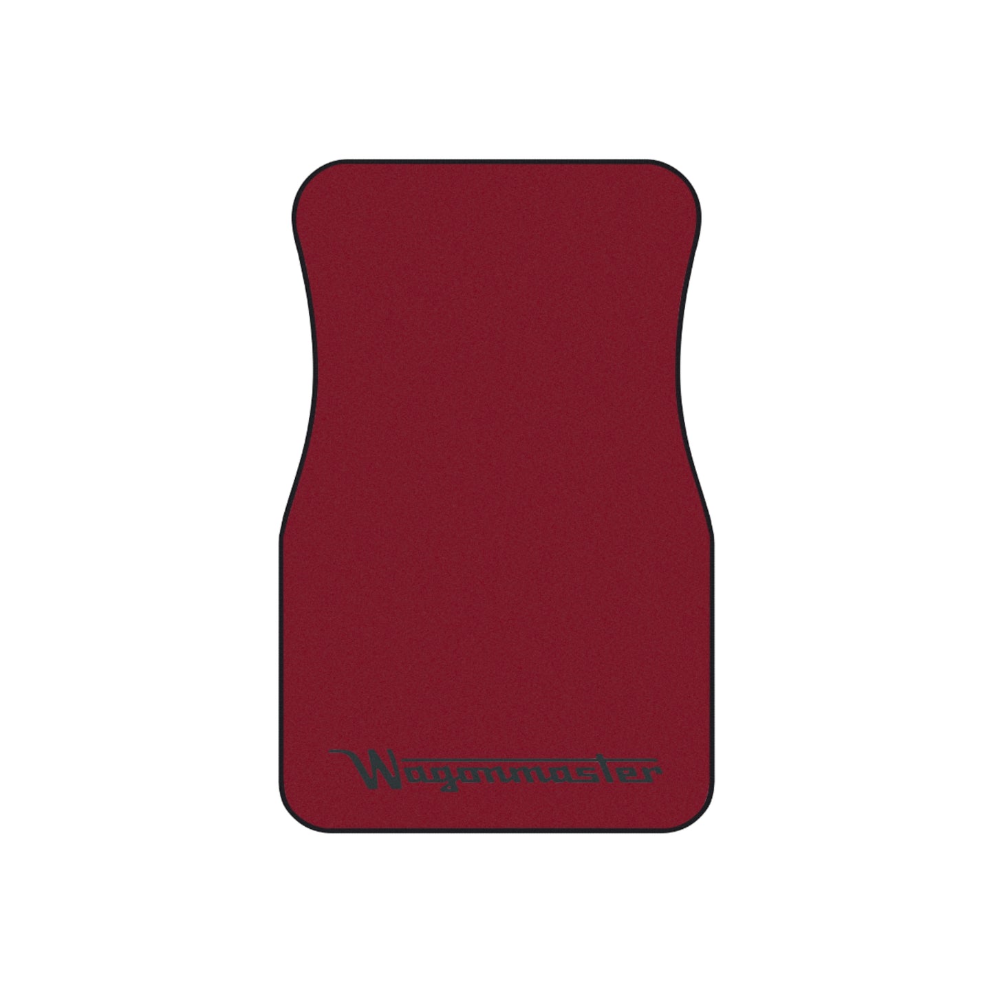 Wagonmaster Custom Fit Floor Mats - Burgundy w/ Black Logo