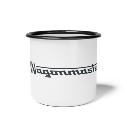 Wagon-Inspired Enamel Camp Cup | Perfect for Camping, Outdoors, Picnics, Gifts, and Adventure Lovers