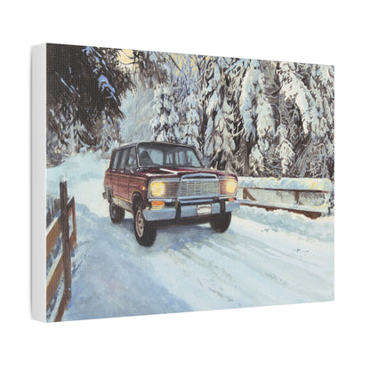 Winter Wonderland Stretched Canvas Art