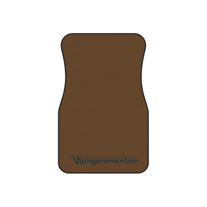 Wagonmaster Custom Fit Floor Mats - Nutmeg with Black Logo