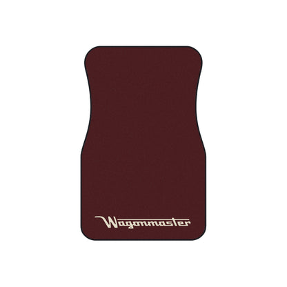 Wagonmaster Custom Fit Floor Mats - Cordovan with Tan Logo