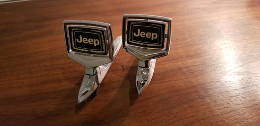 New Old Stock NOS Jeep Grand Wagoneer Hood Ornaments - ON SALE NOW!