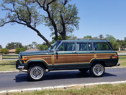 Wagonmaster Woodgrain 3M Vinyl cut-to-fit kits | Marine Teak for Jeep Grand Wagoneers 1987-1991 - Does not include molding trim