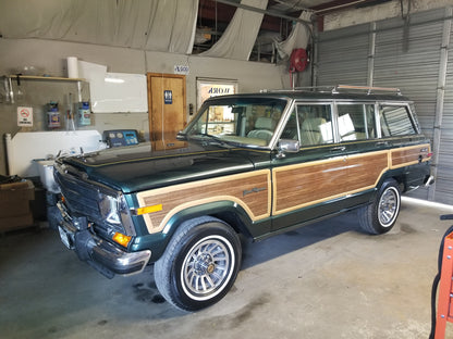 Wagonmaster Woodgrain 3M Vinyl cut-to-fit kits | Marine Teak for Jeep Grand Wagoneers 1987-1991 - Does not include molding trim