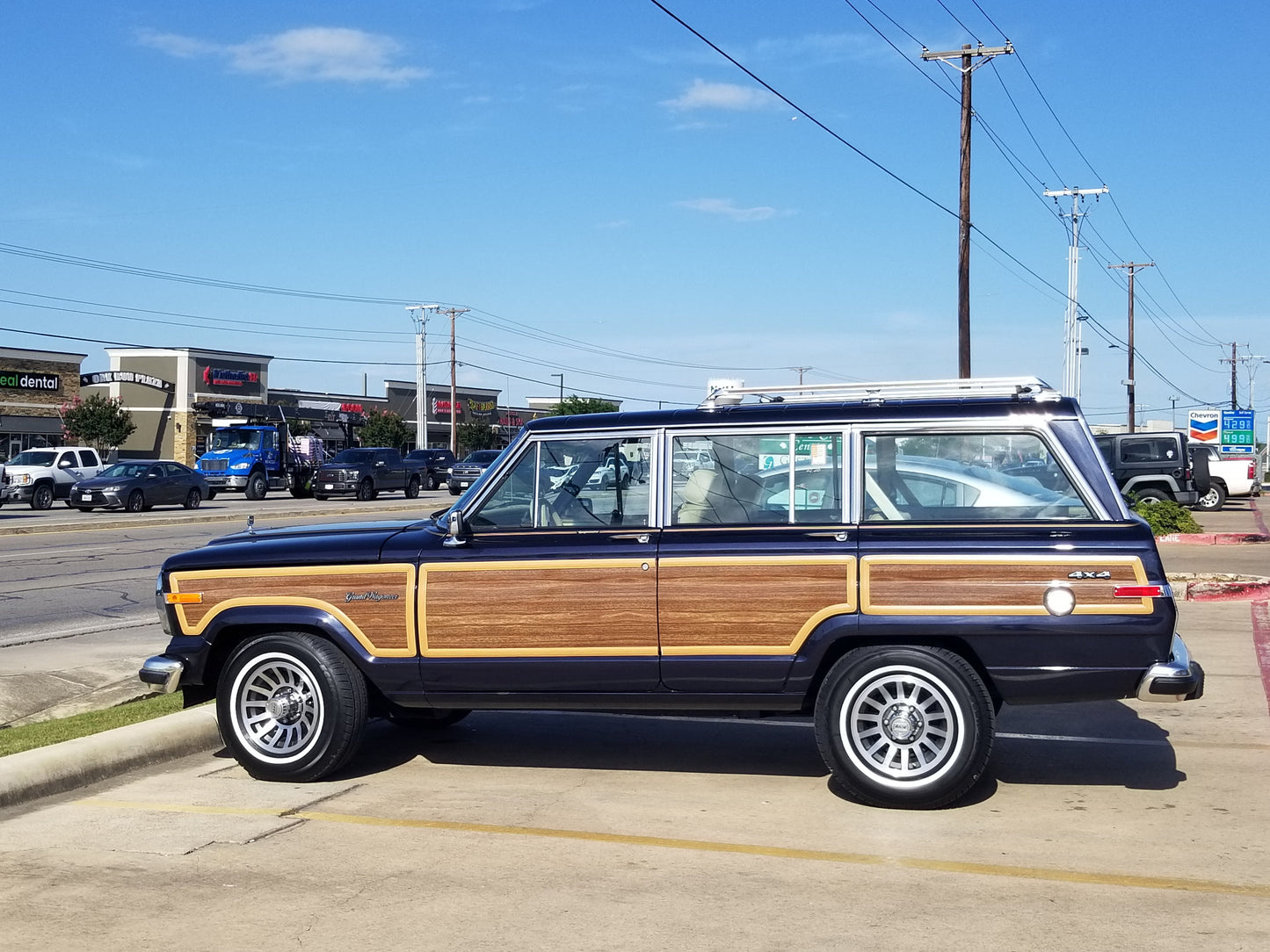 Wagonmaster Woodgrain 3M Vinyl cut-to-fit kits | Marine Teak for Jeep Grand Wagoneers 1987-1991