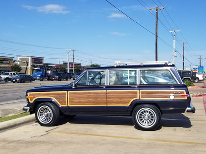Wagonmaster Woodgrain 3M Vinyl cut-to-fit kits | Marine Teak for Jeep Grand Wagoneers 1987-1991 - Does not include molding trim