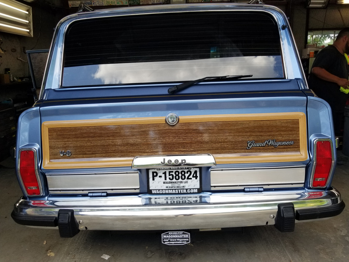 Wagonmaster Woodgrain 3M Vinyl cut-to-fit kits | Marine Teak for Jeep Grand Wagoneers 1987-1991