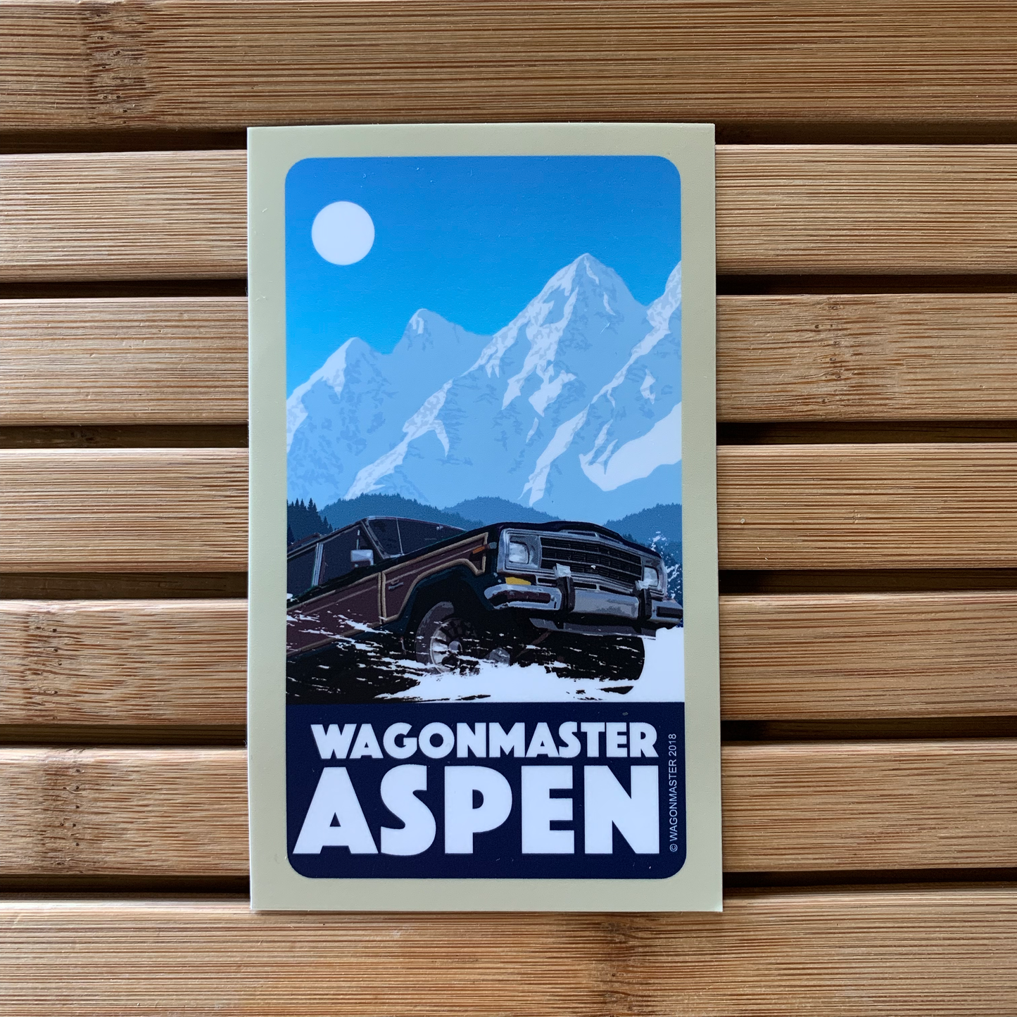 Mountain Wagoneer Sticker