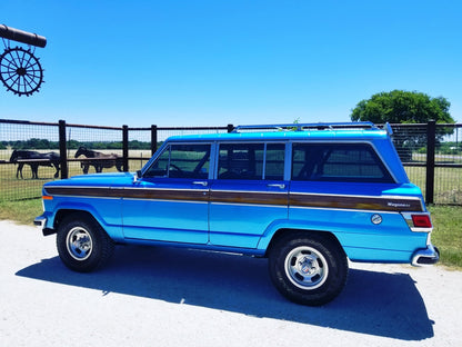 Wagonmaster THIN-STYLE Woodgrain for 1970's Wagoneers in Marine Teak (Same color as 1987-1991)