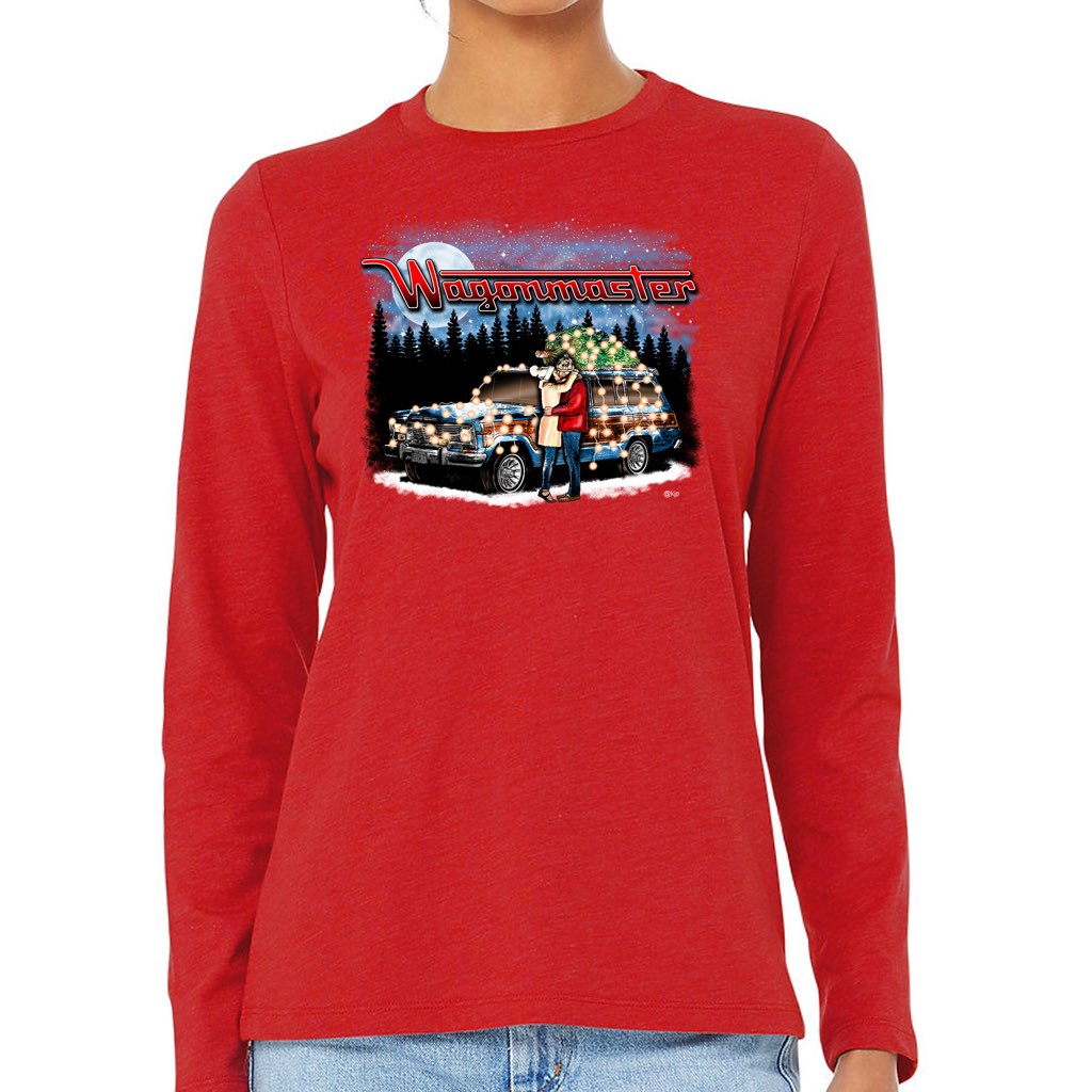 Holiday Christmas Shirts - Red - Long Sleeve - Unisex