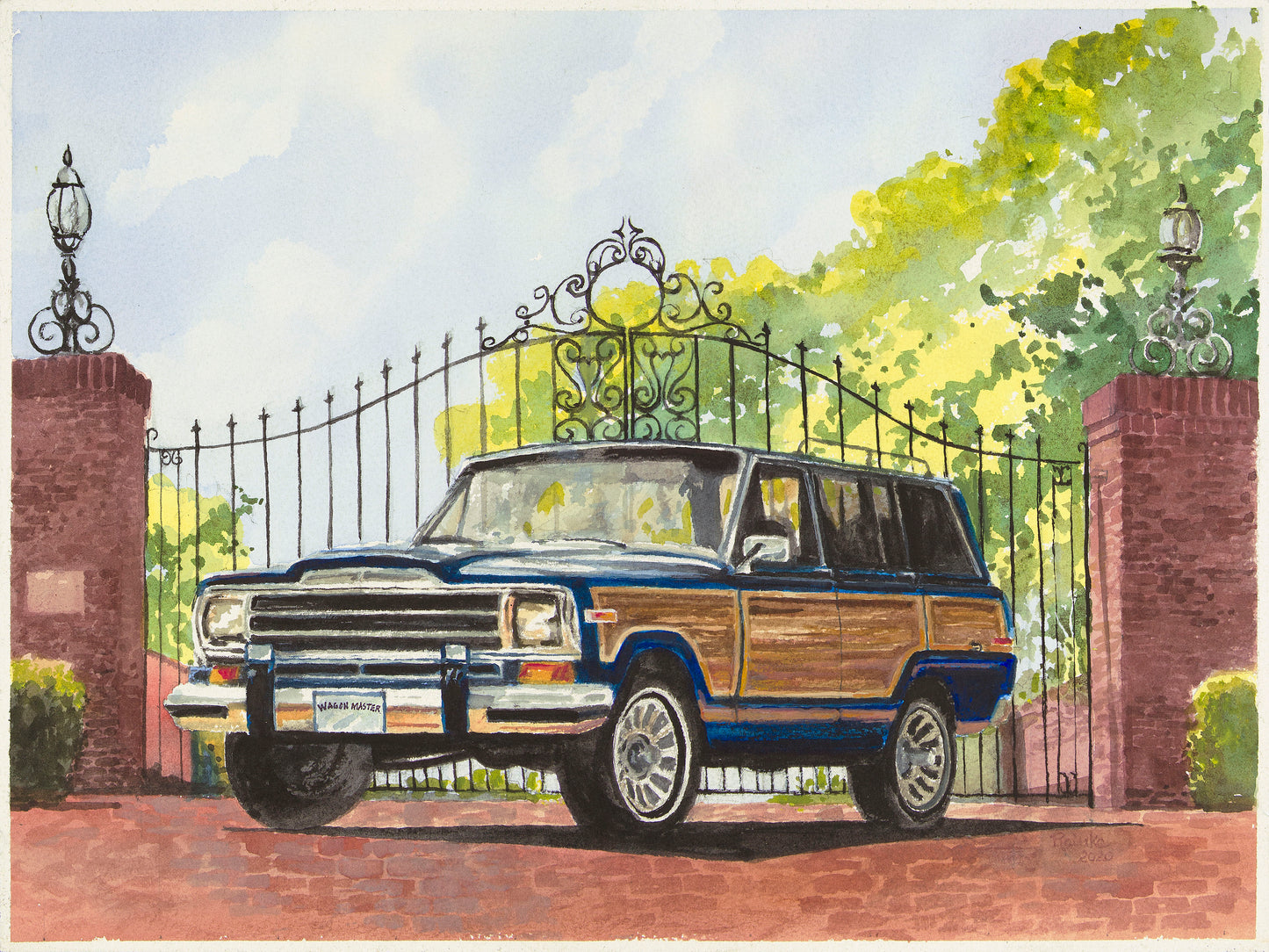 Wagonmaster Print - Wagoneer Gate 