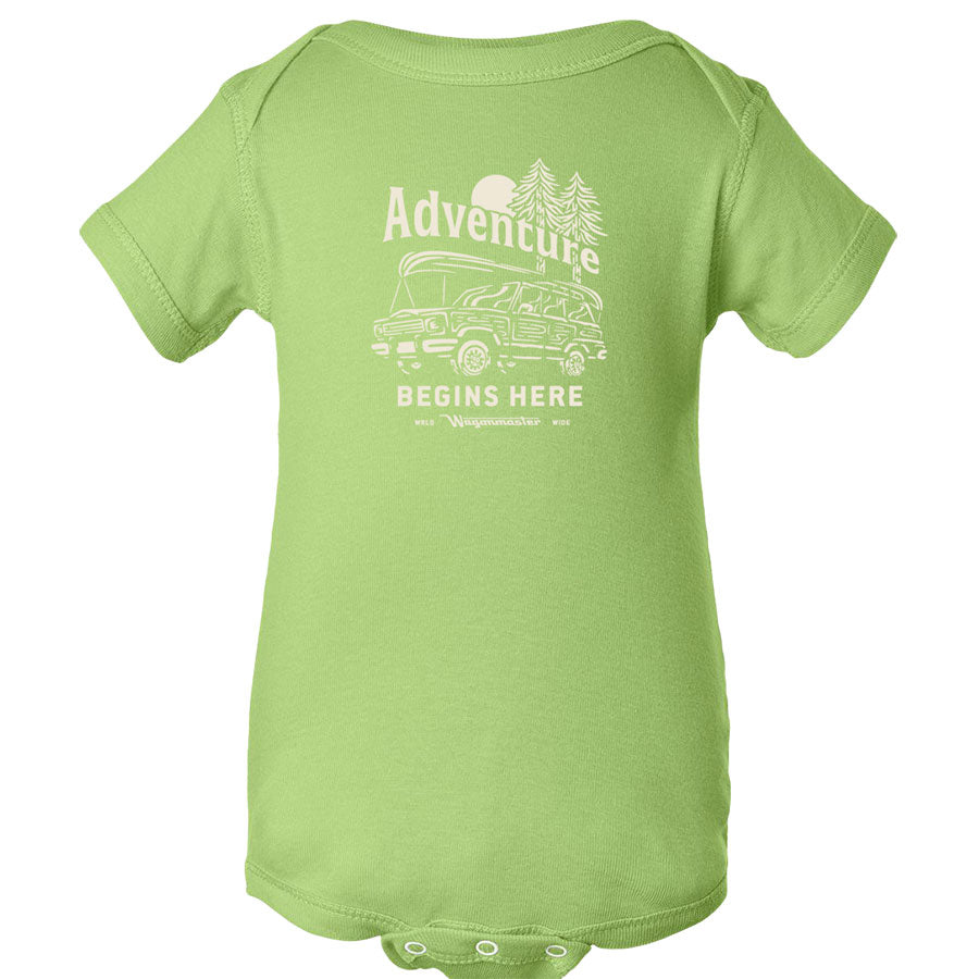 Wagonmaster Adventure Wagoneer Onesie - Green