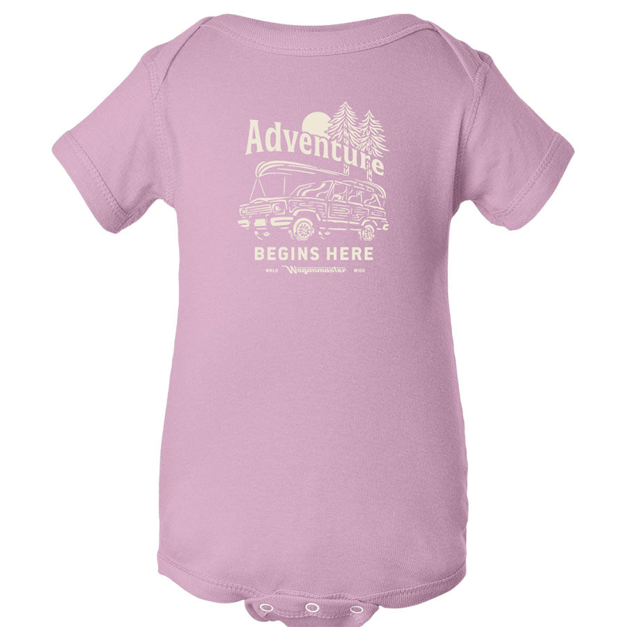 Wagonmaster Adventure Wagoneer Onesie - Pink