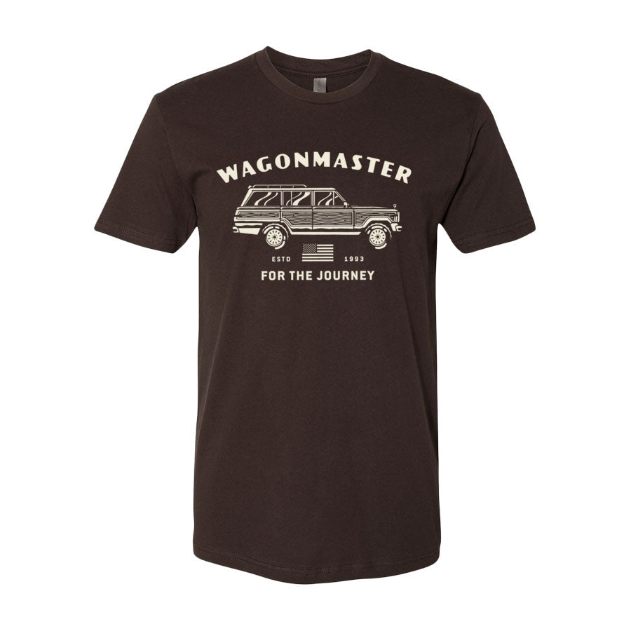 Wagonmaster Wagoneer T-shirt - For the Journey - Dark Brown