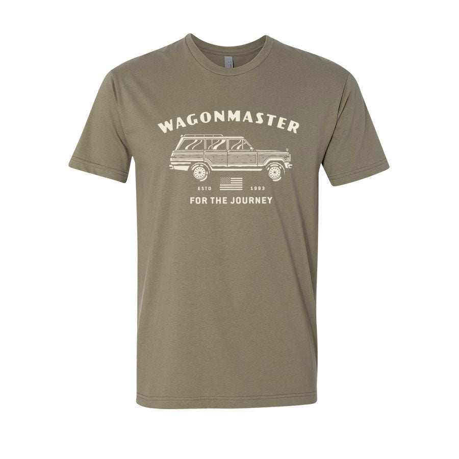 Wagonmaster Wagoneer T-shirt - For the Journey - Brown