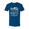 Grand Wagoneer Adult T-shirt - Cool Blue - Wagonmaster