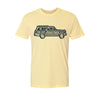 For The Journey Grand Wagoneer T-shirt - Banana Cream - Wagonmaster