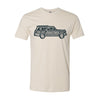 For The Journey Grand Wagoneer T-shirt - Cream - Wagonmaster