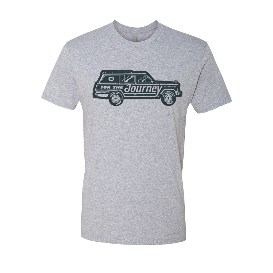 For The Journey Grand Wagoneer T-shirt - Gray - Wagonmaster