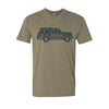 For The Journey Grand Wagoneer T-shirt - Olive - Wagonmaster