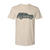 For The Journey Grand Wagoneer T-shirt - Natural - Wagonmaster